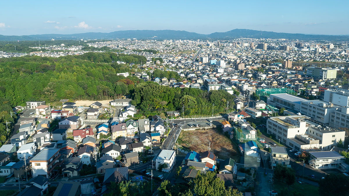 地上55mからの眺め、無料の展望室「スカイワードあさひ」愛知県尾張旭市